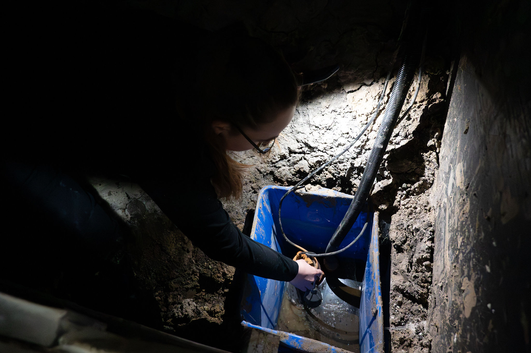 Sump pump pit inspections